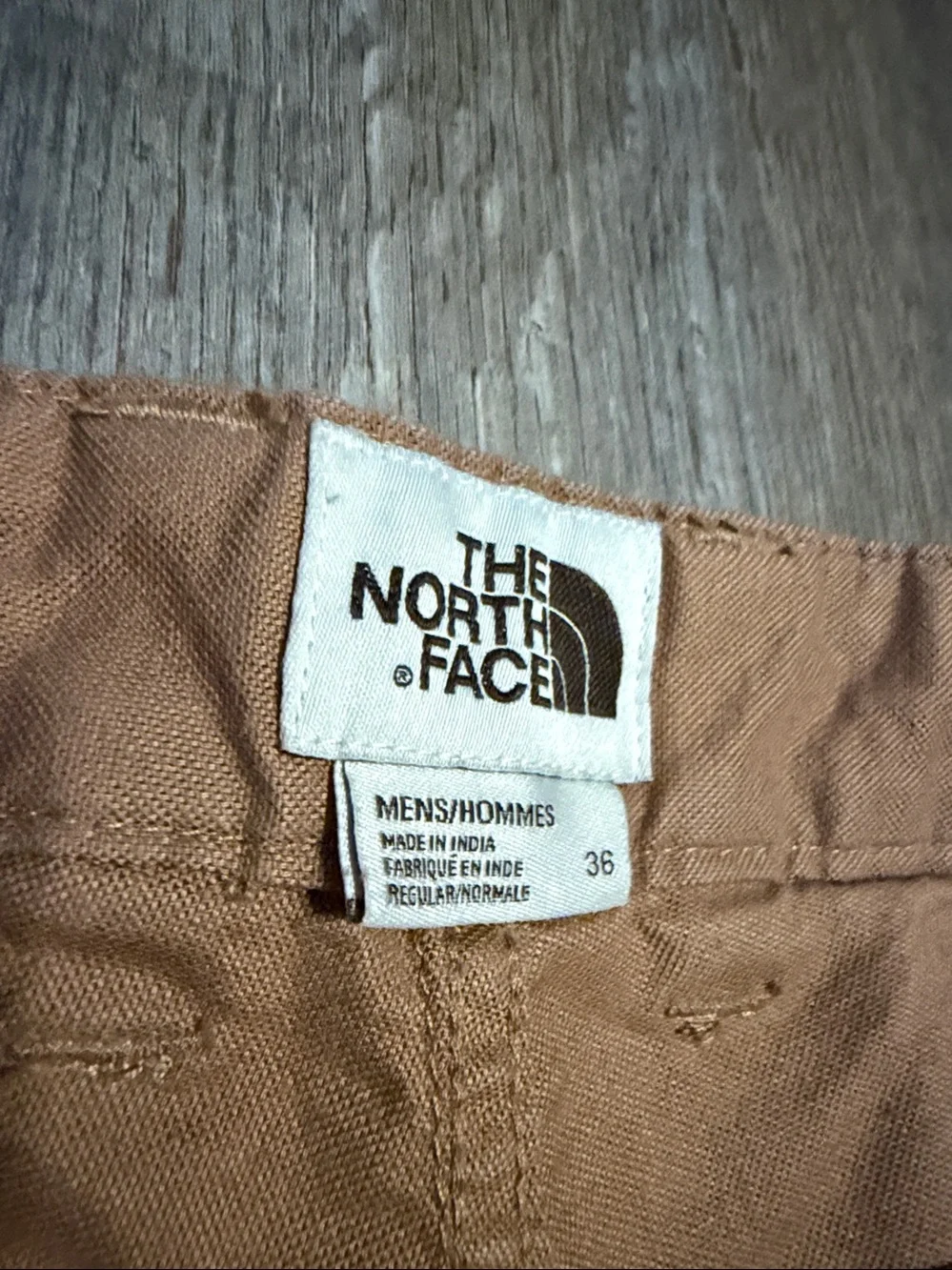 The North Face Men's Caramel Brown Chino Pants